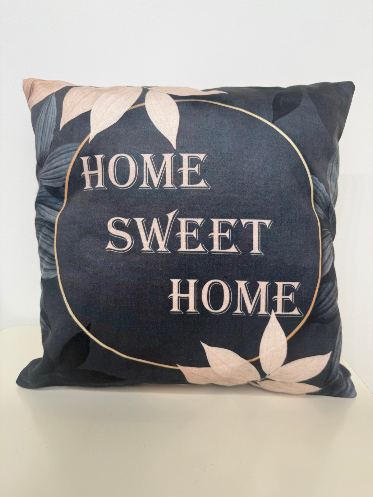 Premium Dekoratif Dijital Sweet Home Kırlent Kılıf