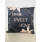 Premium Dekoratif Dijital Sweet Home Kırlent Kılıf