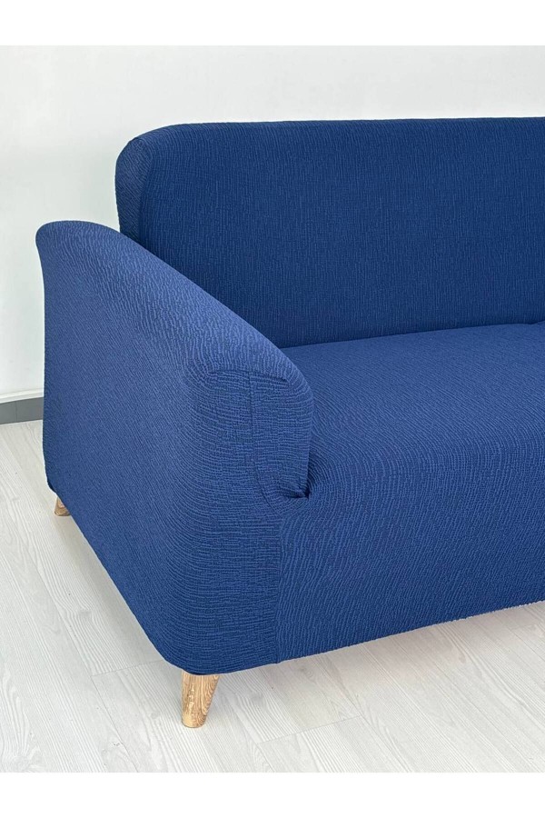 Jakar Kumaş Lastikli Kayma Yapmayan3 Kişilik Tekli Kanepe Örtüsü