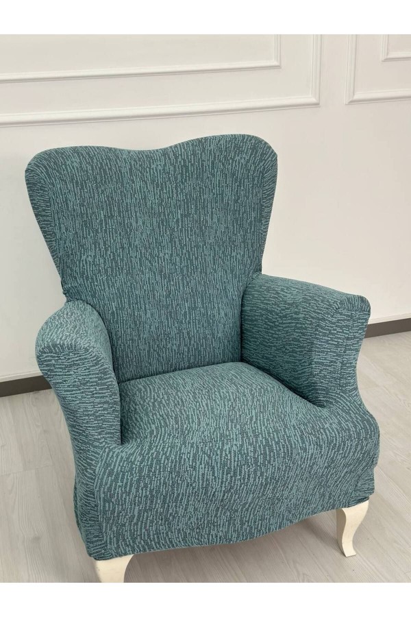 Jakar Kumaş Lastikli Kayma Yapmayan Tek Kişilik 1 Adet Berjer Örtüsü
